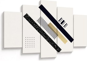 Obraz - Geometrické tvary N⁰5 (150x105 cm)