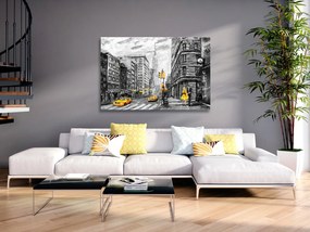 Artgeist Obraz - Walk in New York Veľkosť: 30x20, Verzia: Premium Print