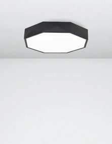 LED stropné svietidlo Eben 40 čierne