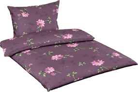 XXXLutz POSTEĽNÁ BIELIZEŇ, makosatén, biela, tmavozelená, magenta, hnedofialová, šalviovozelená, 140/200 cm Fleuresse - Obliečky & plachty - 003273026801
