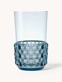 Poháre na vodu so štruktúrovaným vzorom Jellies, 4 ks
