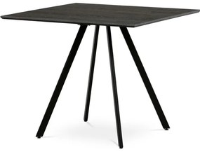 Autronic BONTEC Jedálenský stôl 90x90cm, lamino, sivý dub, HT-R5190 GREY Farba: Šedá