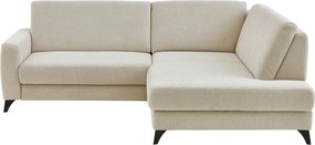 XXXLutz ROHOVÁ SEDAČKA, textil, béžová Valnatura - Sedačky - 000245015301