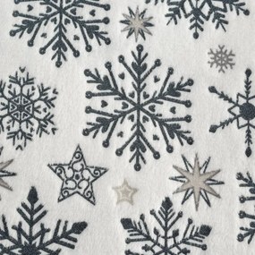 Deka CHRISTMAS 21 modrá / biela