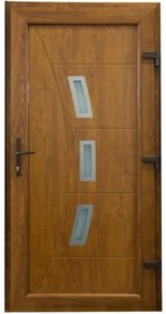 Dvere vchodové Candy D26 90P zlatý dub