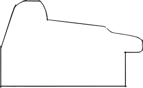 DANTIK - Zrkadlo v rámu, rozmer s rámom 50x120 cm z lišty STEP tmavošedá (3021)