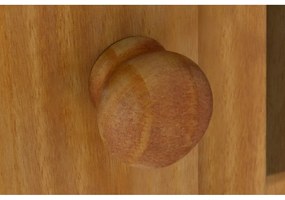 Skrinka z borovicového dreva v prírodnej farbe 90x90 cm Bertram – Støraa