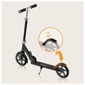 Lionelo - Detská kolobežka LUCA čierna