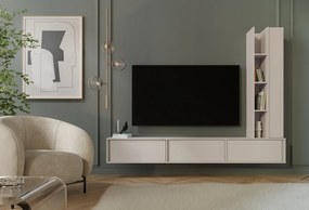 TV skrinka LIVIA závesná 230 cm kašmír Farba: kašmír