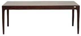 Brooklyn Walnut jedálenský stôl 200x100 cm tmavohnedý