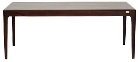 Brooklyn Walnut jedálenský stôl 200x100 cm tmavohnedý