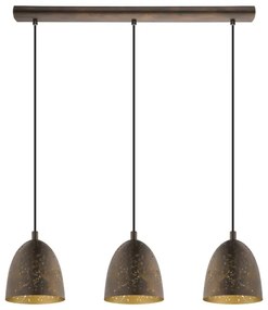 Eglo 49871 - Závesné svietidlo SAFI 3xE27/60W