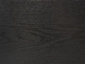 Ratanová posteľ 180 x 200 cm čierna MONPAZIER Beliani