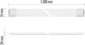 LED žiarivkové svietidlo MINO LED/50W/230V 4000K 150 cm