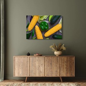 Obraz zeleniny (90x60 cm)