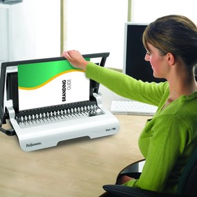 Viazač Fellowes STAR+, biela / sivá