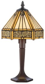Lampa Tiffany stolová AFRIKA 31*20Ø
