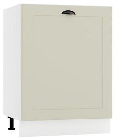 Kuchynská skrinka Adele D60ZL S/1 caffe mat/biela