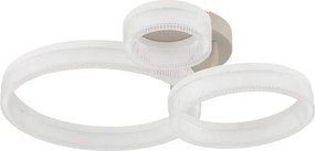 Globo 48046D4 - LED stropné svietidlo ZARA LED/24W/230V 3000K 40,5x51 cm