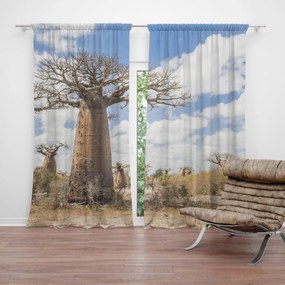 Sablio Záves Strom: 2 ks 140x250 cm