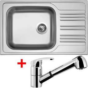 Set Sinks STAR 780 XXL V matný + LEGENDA S