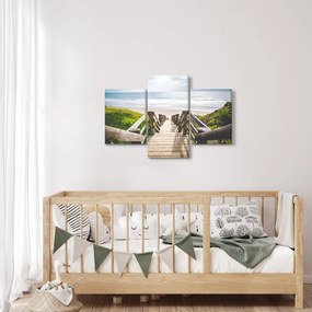 Obraz - Vstup na pláž (90x60 cm)