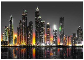 Artgeist Fototapeta - Desert City (Dubai) Veľkosť: 200x140, Verzia: Standard