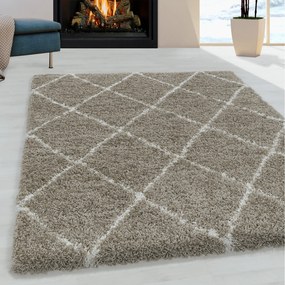 Ayyildiz koberce Kusový koberec Alvor Shaggy 3401 beige - 160x230 cm