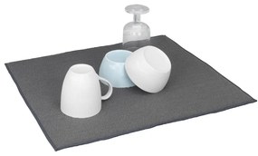 Sivá absorpčná podložka na umytý riad Wenko Miko