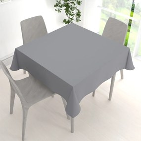 Biante Dekoračný štvorcový obrus Rongo RG-068 Sivý 60x60 cm