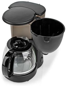 Nedis KACM150EBK - Prekvapkávajúci kávovar 1,25l s funkciou uchovania teploty