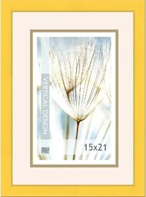 Fotorámik Giulia 15x21 cm, žltý%