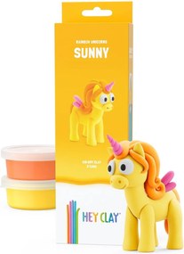 Hey Clay jednorožec žltý – Vytvorte si roztomilú figúrku