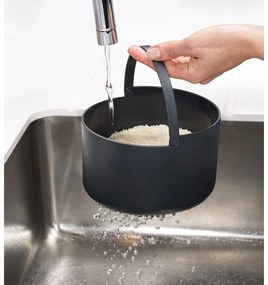 Oranžovo–sivá súprava na prípravu ryže M–Cuisine – Joseph Joseph