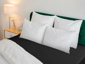 RENFORCÉ PRESTIERADLO BASIC 180X200 CM ČIERNE