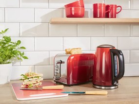 Silvercrest®  Kitchen Tools Rýchlovarná kanvica SWC 3100 B1, 1,7 l (červená)  (100343678)