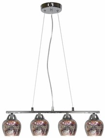 Luster na lanku SIRIUS 4xE27/60W/230V