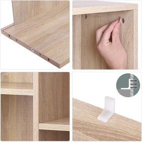 Knižnica Songmics Aisling, výška 106 cm