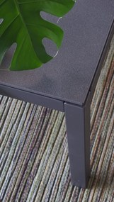 Luxusní rohová sedačka na terasu Manolo114 + konferenční stolek