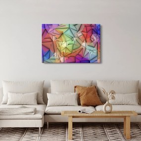 Obraz - Polygonálna abstrakcia (90x60 cm)