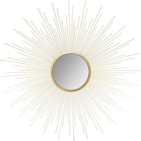 Nástenné zrkadlo so vzorom slnečných lúčov Atmosphera 7041, 70 cm