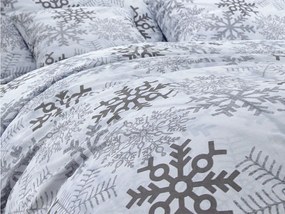 Bavlnené obliečky SNOWFLAKES biele Rozmer obliečky: 70 x 90 cm | 140 x 200 cm