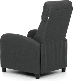 Polohovacie kreslo sivé TV-W3397 GREY2