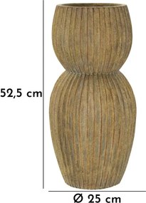 Váza Breeze 25 cm zelená