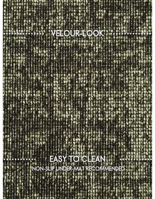 Zelený koberec 120x170 cm Prisma – Elle Decoration