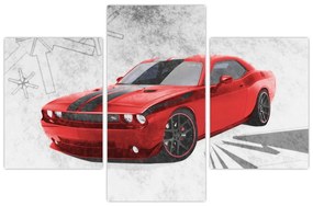 Dodge Challenger - obraz autá