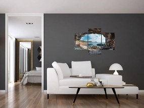 Obraz - Jaskyňa pri mori (90x60 cm)