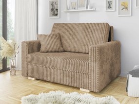 Rozkladacia pohovka Carivia Piano II (svetlohnedá) (s úl. priestorom). Vlastná spoľahlivá doprava až k Vám domov. 1105507