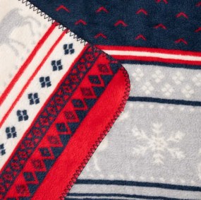 Deka NORA s vianočným vzorom 759871