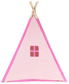 Detský stan teepee, ružový Eco toys